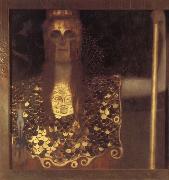 Gustav Klimt Pallas Athena oil painting on canvas